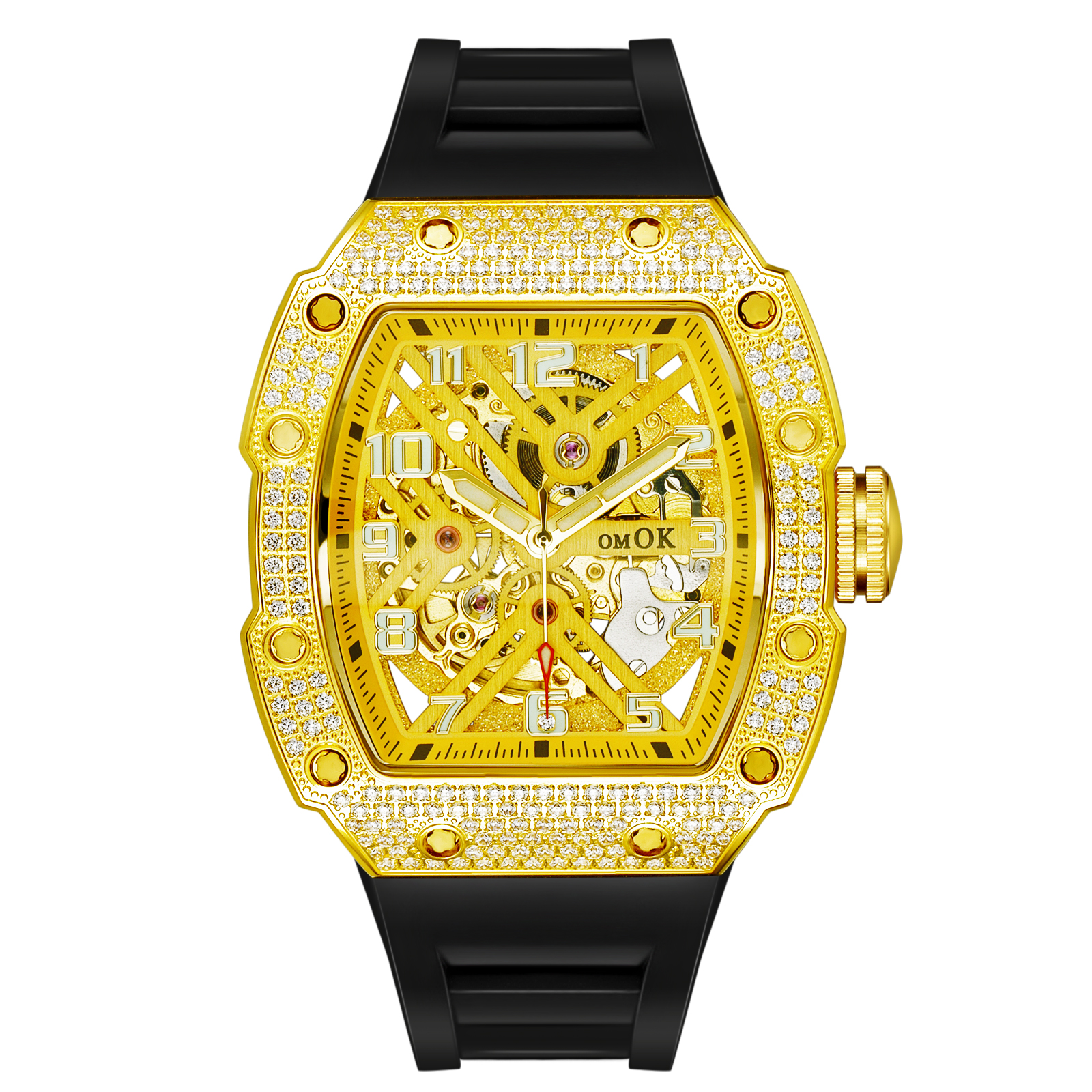 【吕总粉丝专属】omok顶奢版太阳神/限量666枚男士机械腕表