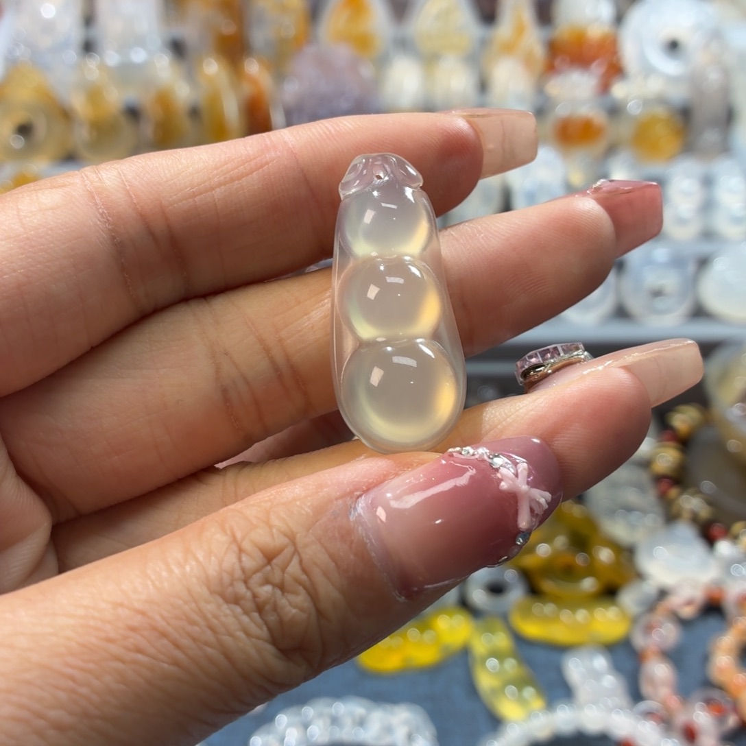 玛瑙/玉髓未镶嵌吊坠(不含链)