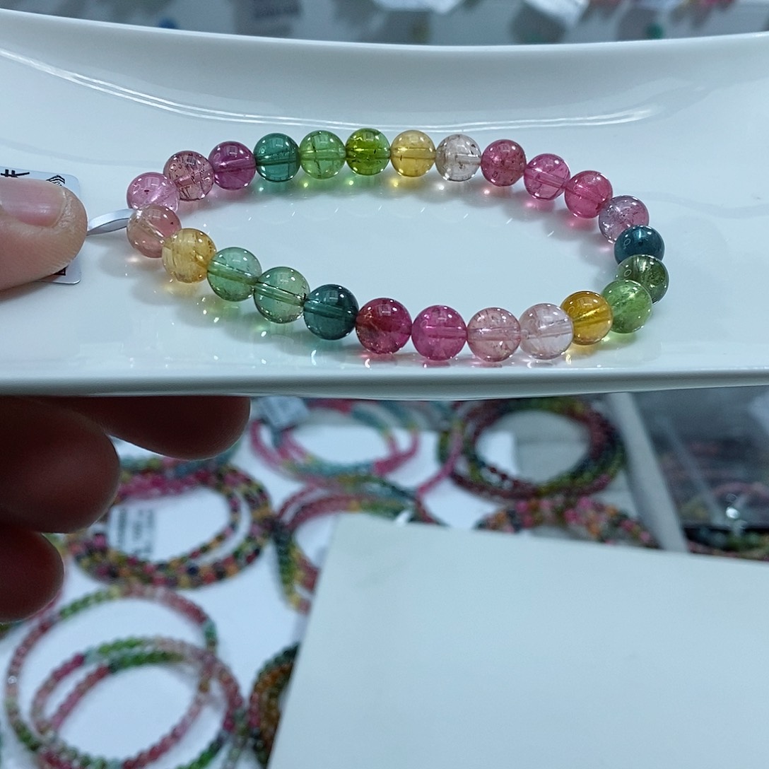 碧玺手链未镶嵌碧玺