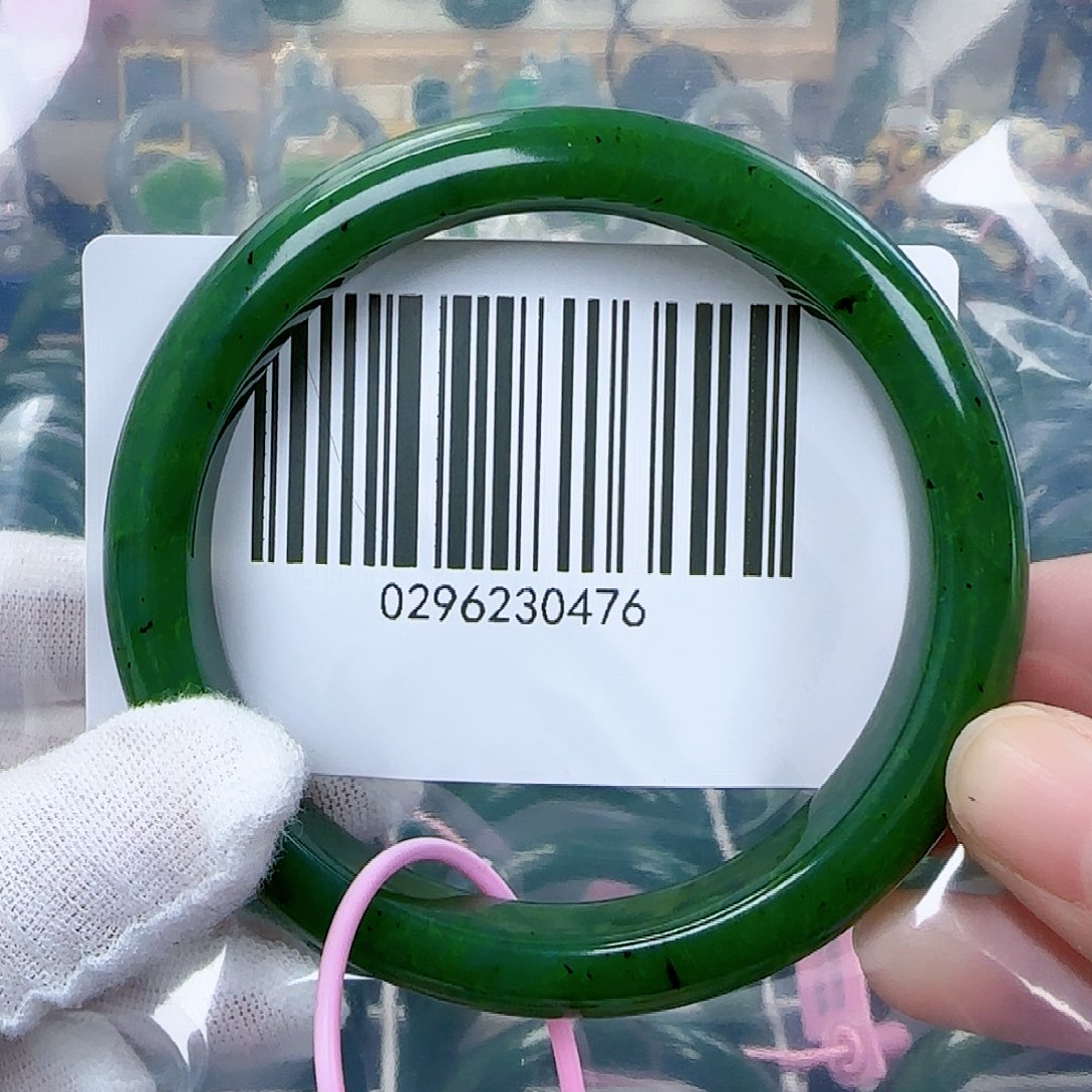 和田玉（碧玉）手镯未镶嵌6263