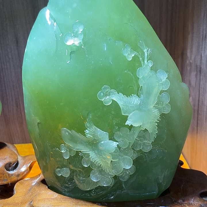 蛇纹石玉（覆膜）珠宝奇石合金