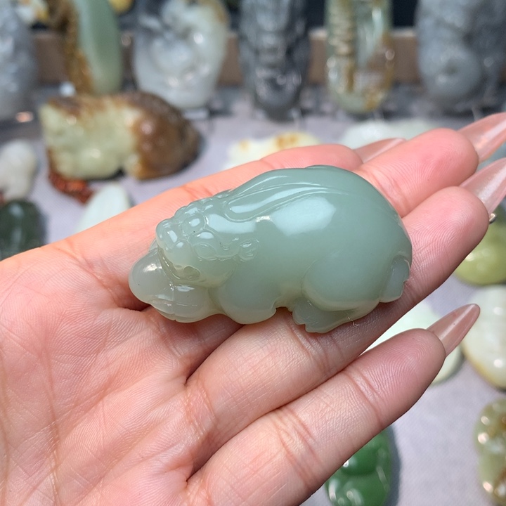 和田玉挂件未镶嵌