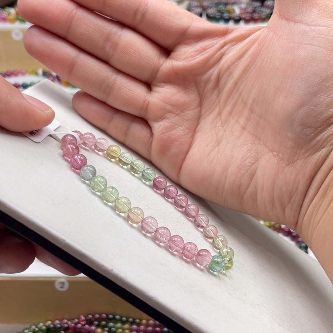 碧玺手串未镶嵌6.3mmmmmmmmmmmmmmmmmmmm