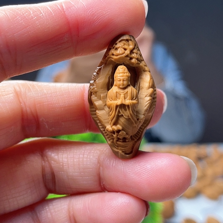 橄榄核吊坠橄榄核