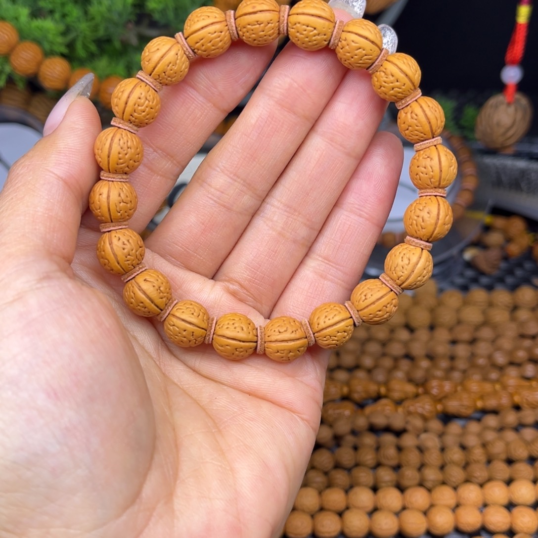 文玩核桃手串小脑纹单圈