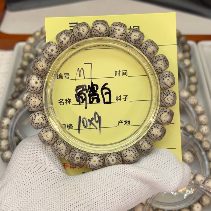 菩提籽类M骨瓷白。