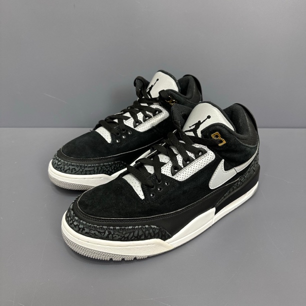 43码 aj3黑手稿 休闲鞋 成色很新 没啥磨损 秒价