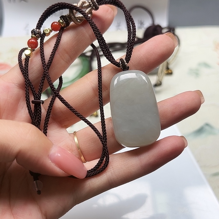 和田玉未镶嵌颈饰47