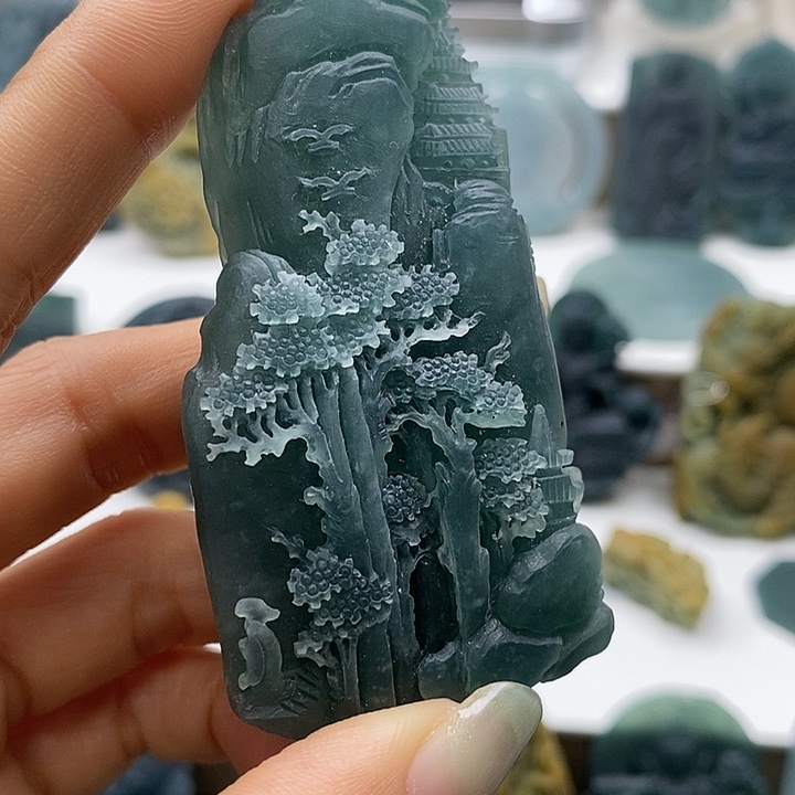 天***$定制翡翠未镶嵌翡翠