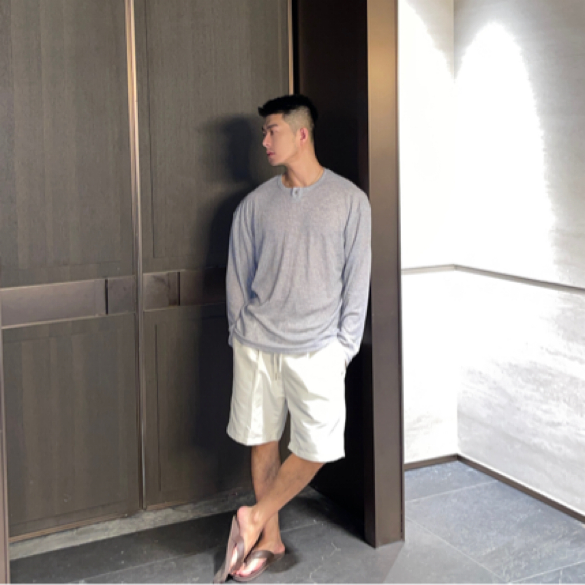 RIVER STUDIO/超轻120克夏季防晒质感条纹多色长袖