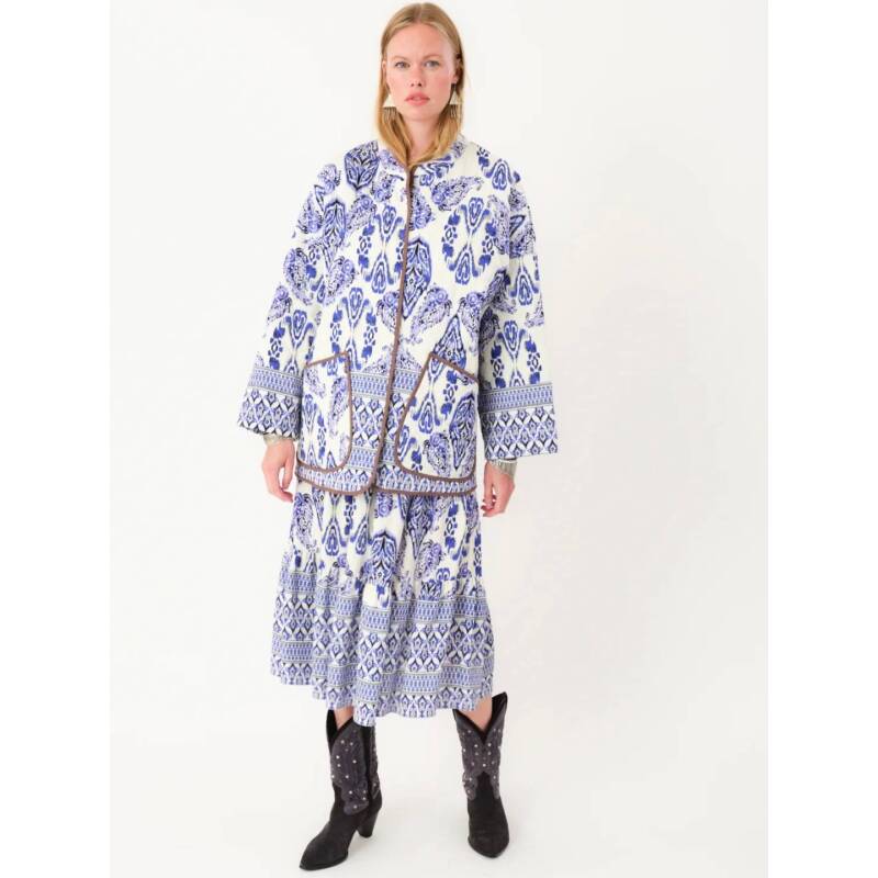 lollys laundry MorningLL Midi Skirt长裙
