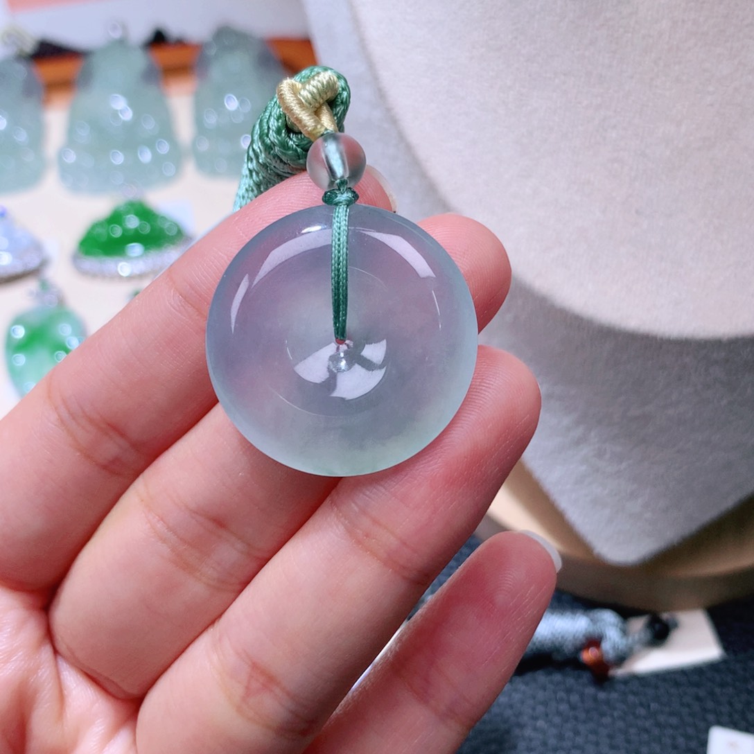 颈饰未镶嵌翡翠扣子28.7*5.8