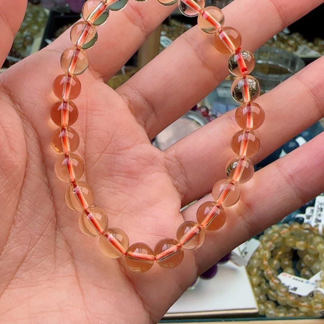 水晶手链未镶嵌手串