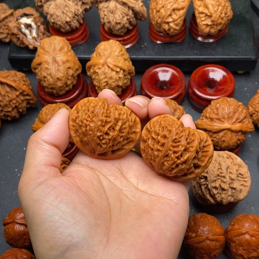 文玩核桃把件43宫灯