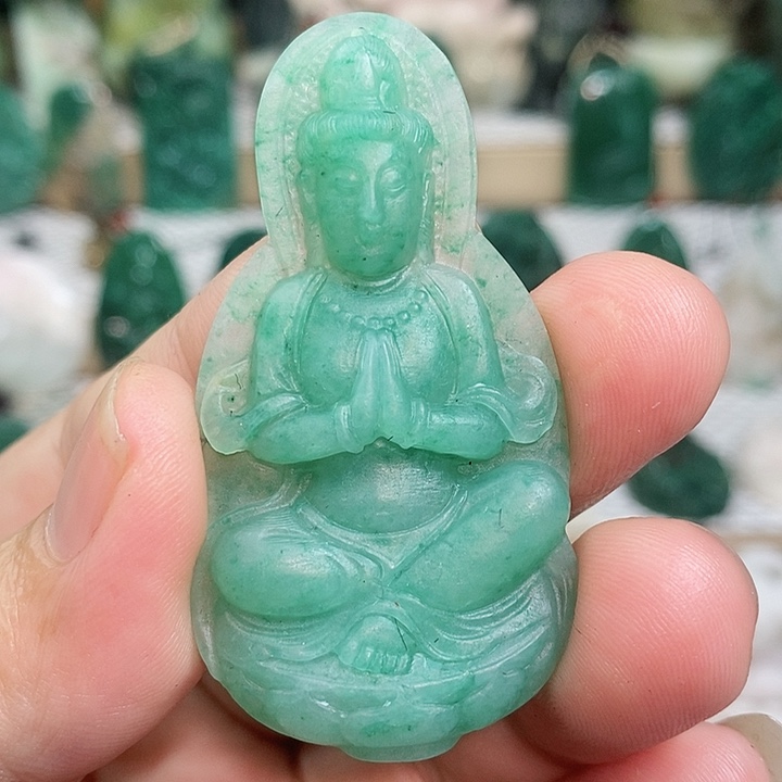 未镶嵌独山玉颈饰二*子