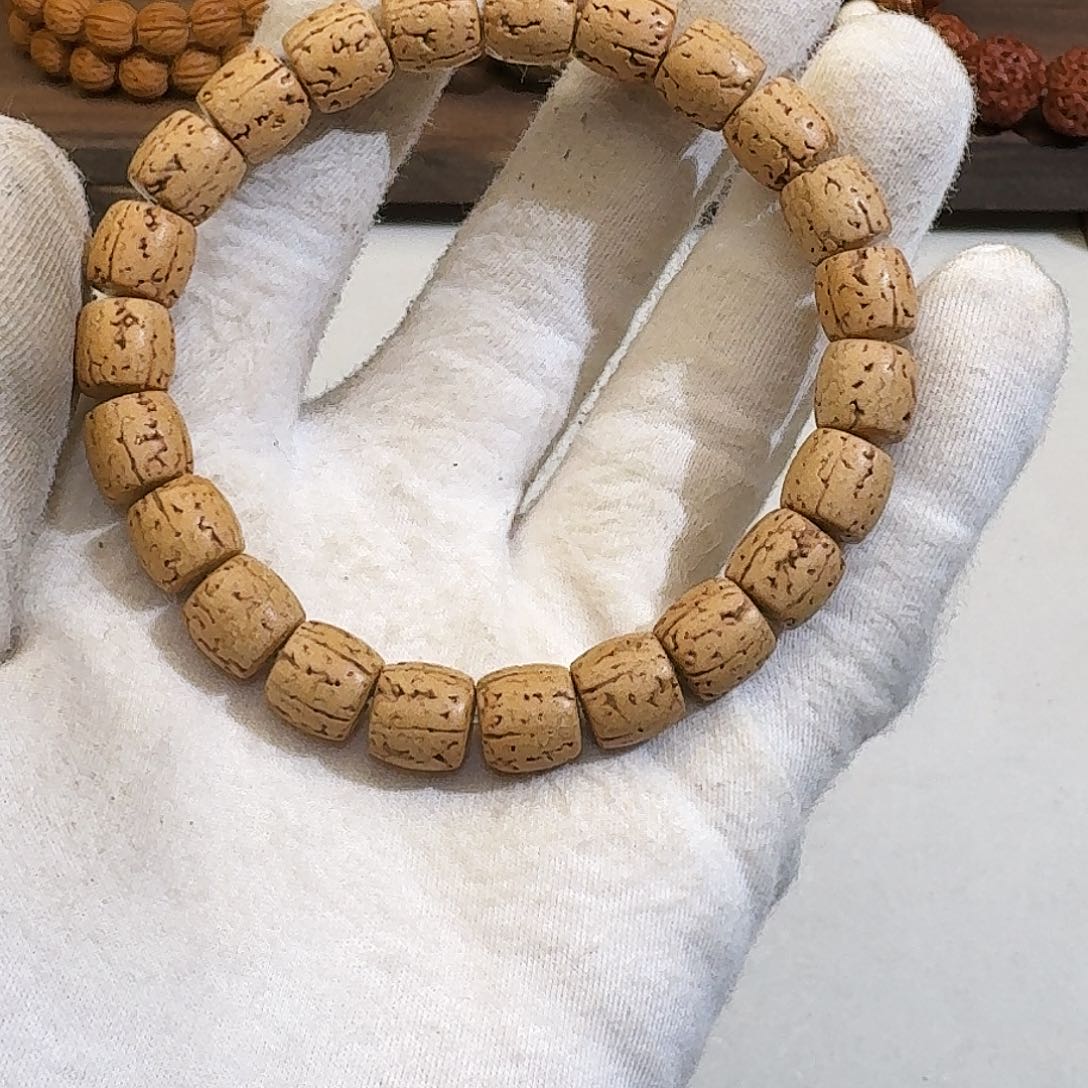 手串金刚菩提盘龙直切单圈6号