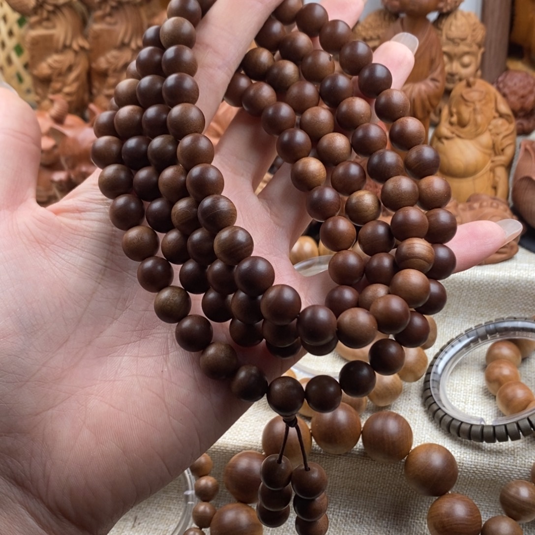 檀香木手串/手链迈索尔，老山檀香，奶香1.0