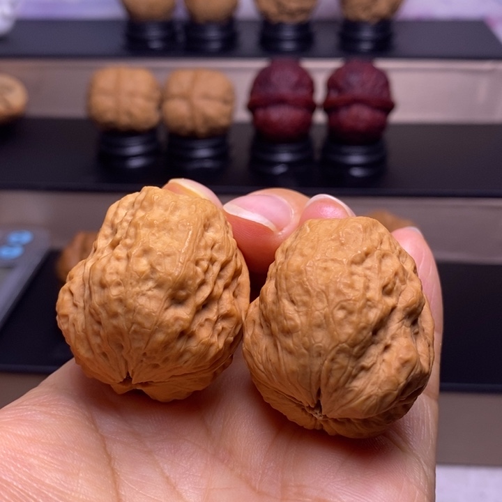 文玩核桃把件龙脊妖蟾17