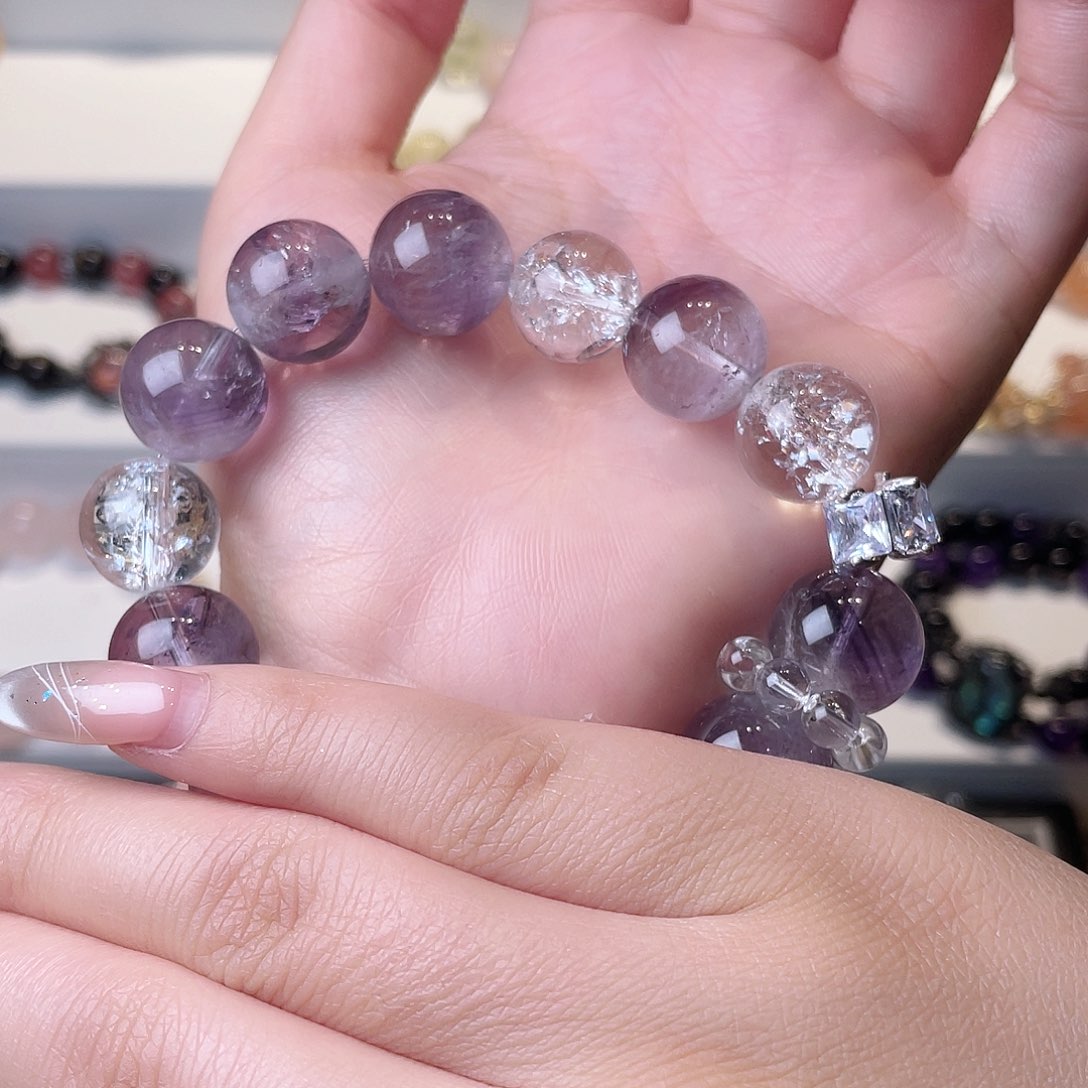 水晶手链合金(****呱尺寸