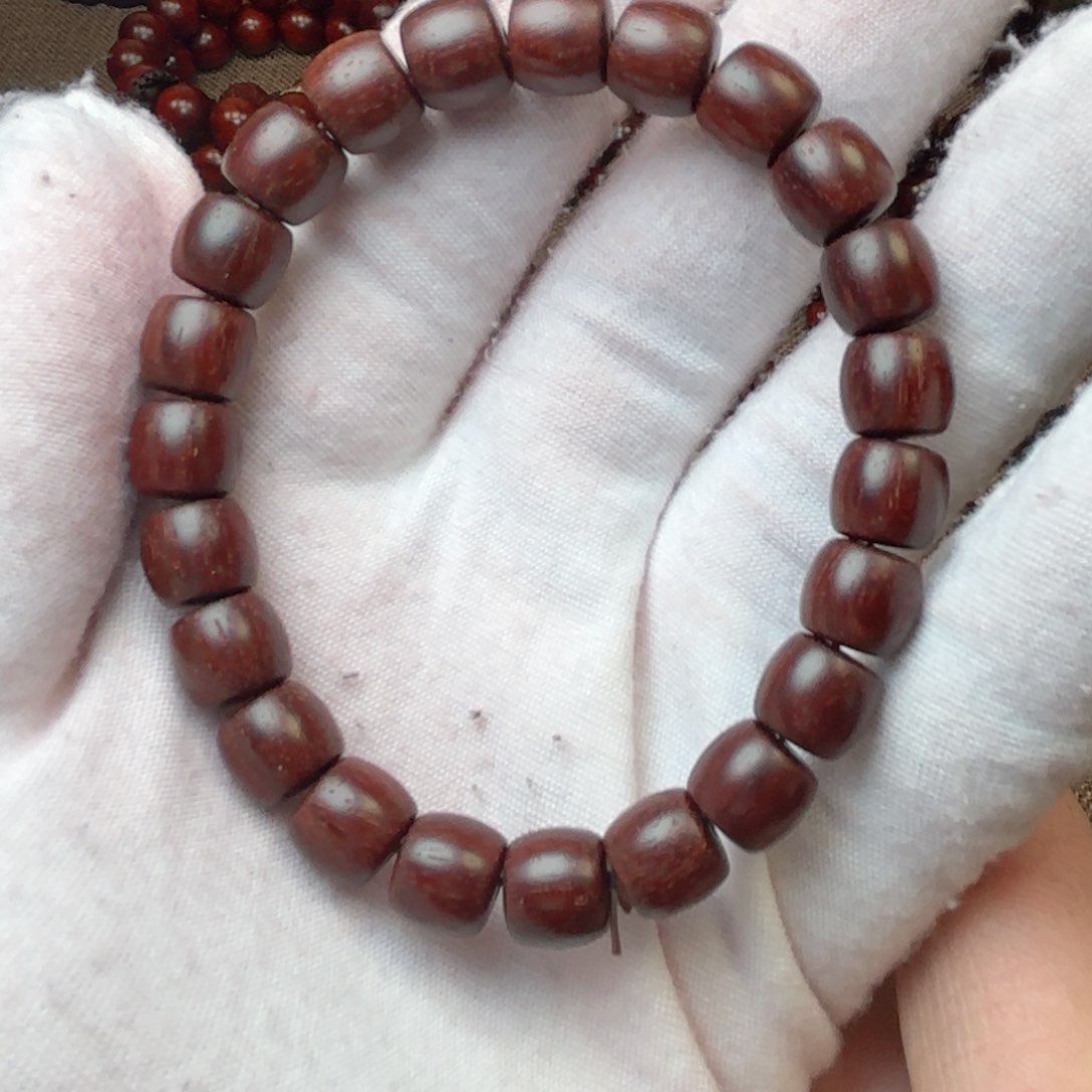 小叶紫檀手串/手链直切