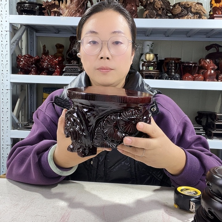 娜***默木A越南马拉丝实木底座