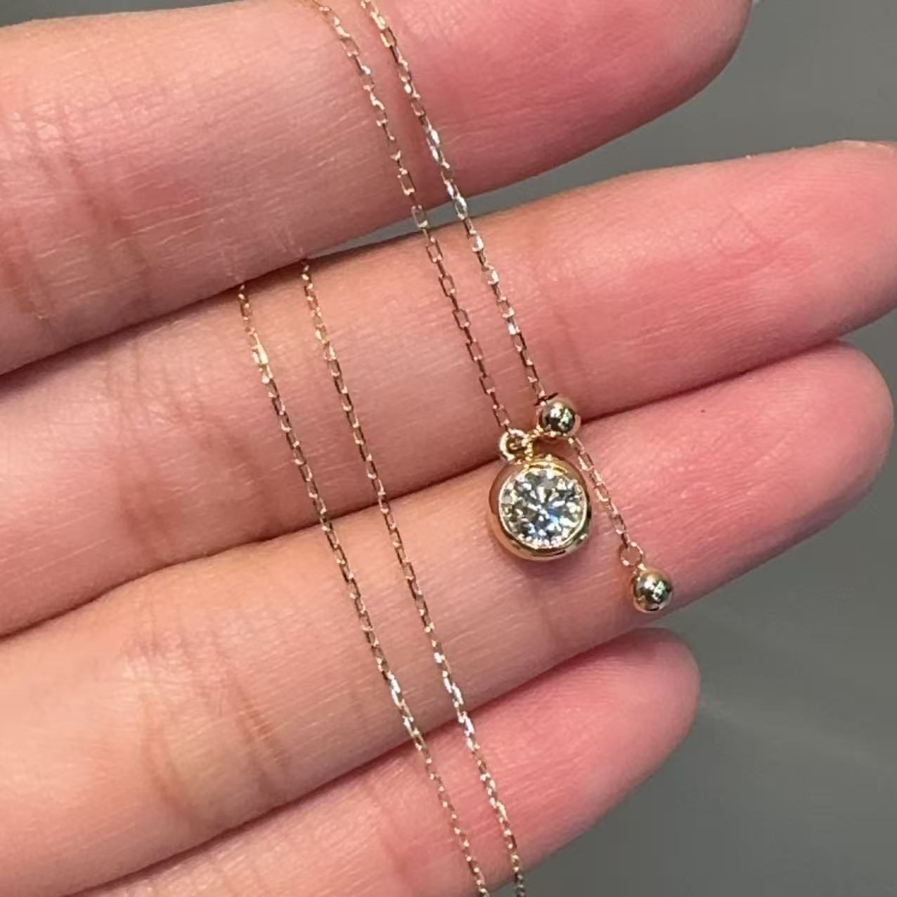 【小晗专属】有球必应钻石项链时尚轻奢百搭简约 多样性发一经典