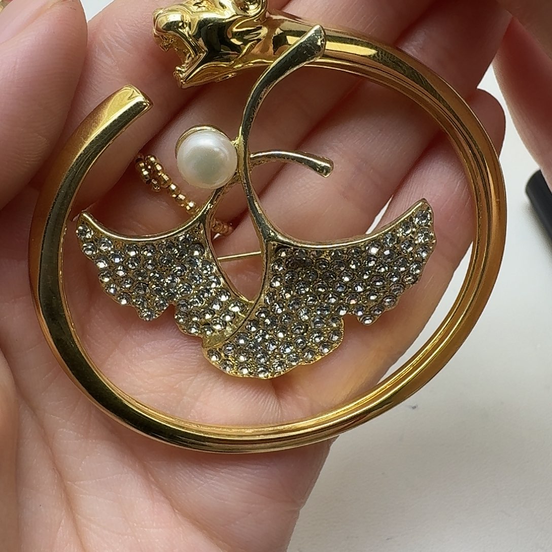 淡水珍珠手镯18K金镶嵌