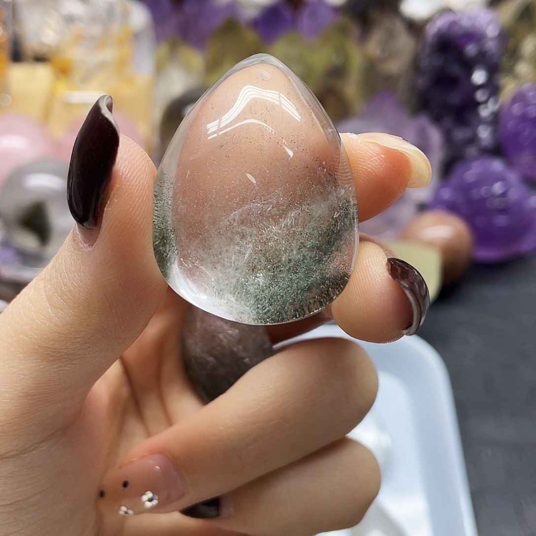 平***宁水晶未镶嵌珠宝半成品10