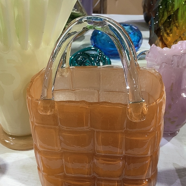 琉璃高度27厘米包包花瓶