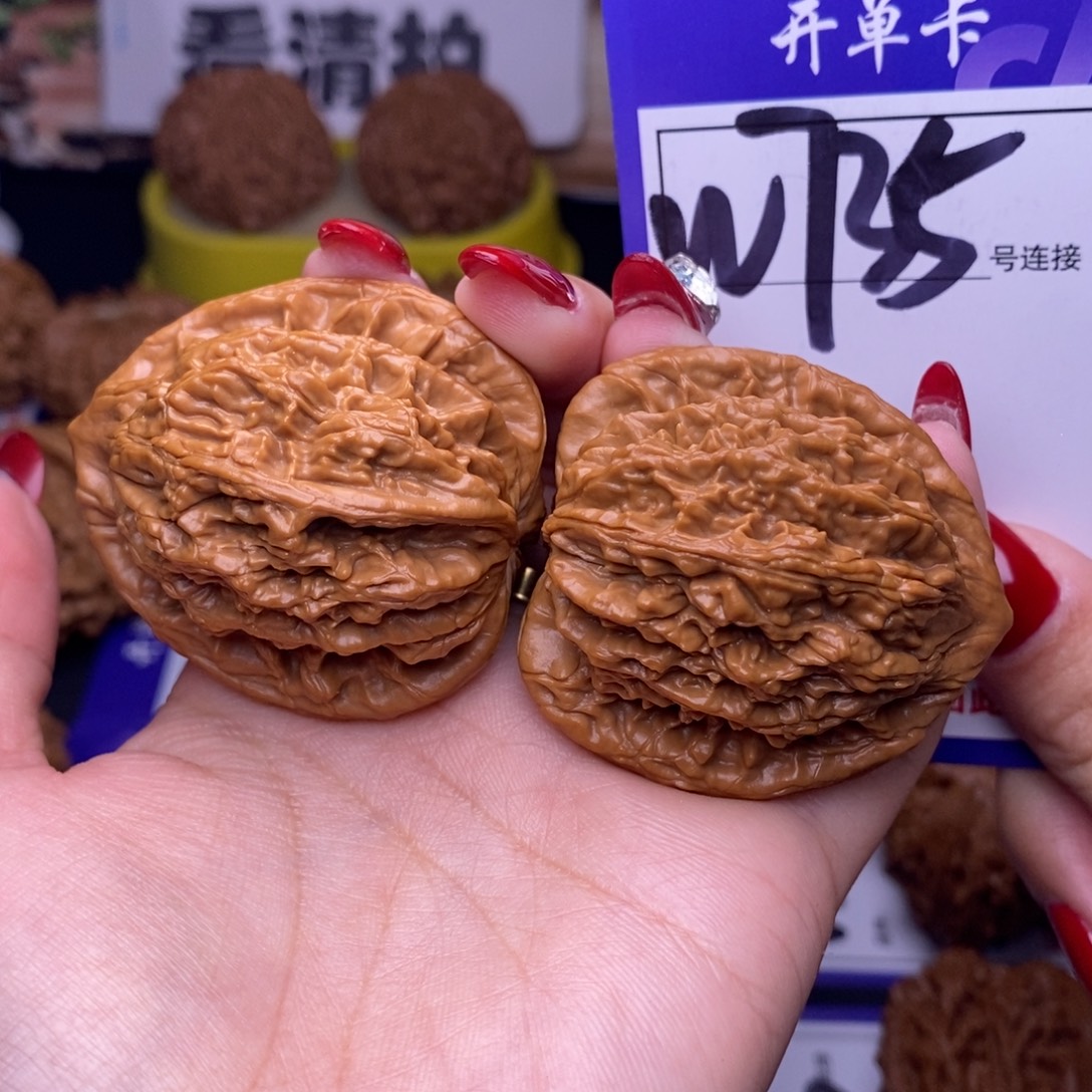 吊坠文玩核桃W735链接 全品虎头42尺
