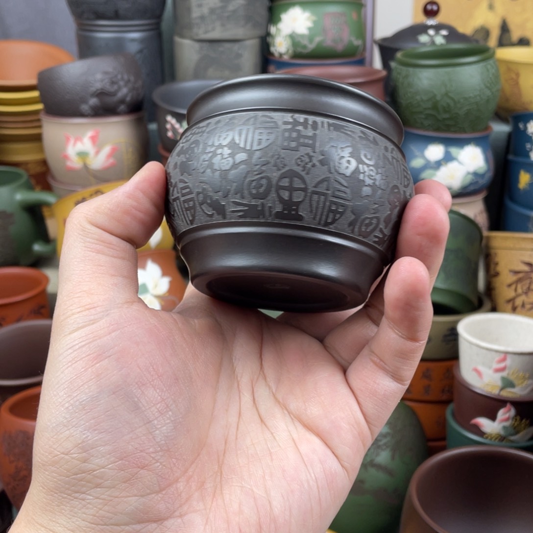 紫砂茶杯紫砂茶杯