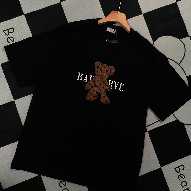 （0号链接）Bo宝潮牌男女同款纯棉时尚百搭情侣T恤链接秒拍秒付