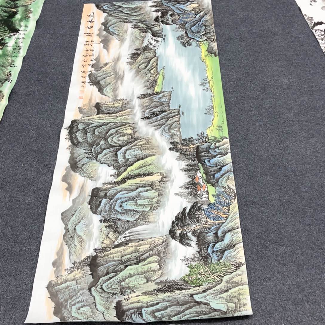 国画我的小伙伴们都很努力