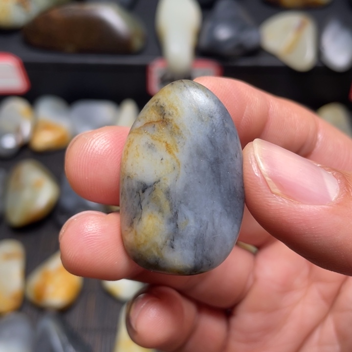 和田玉未镶嵌挂件20