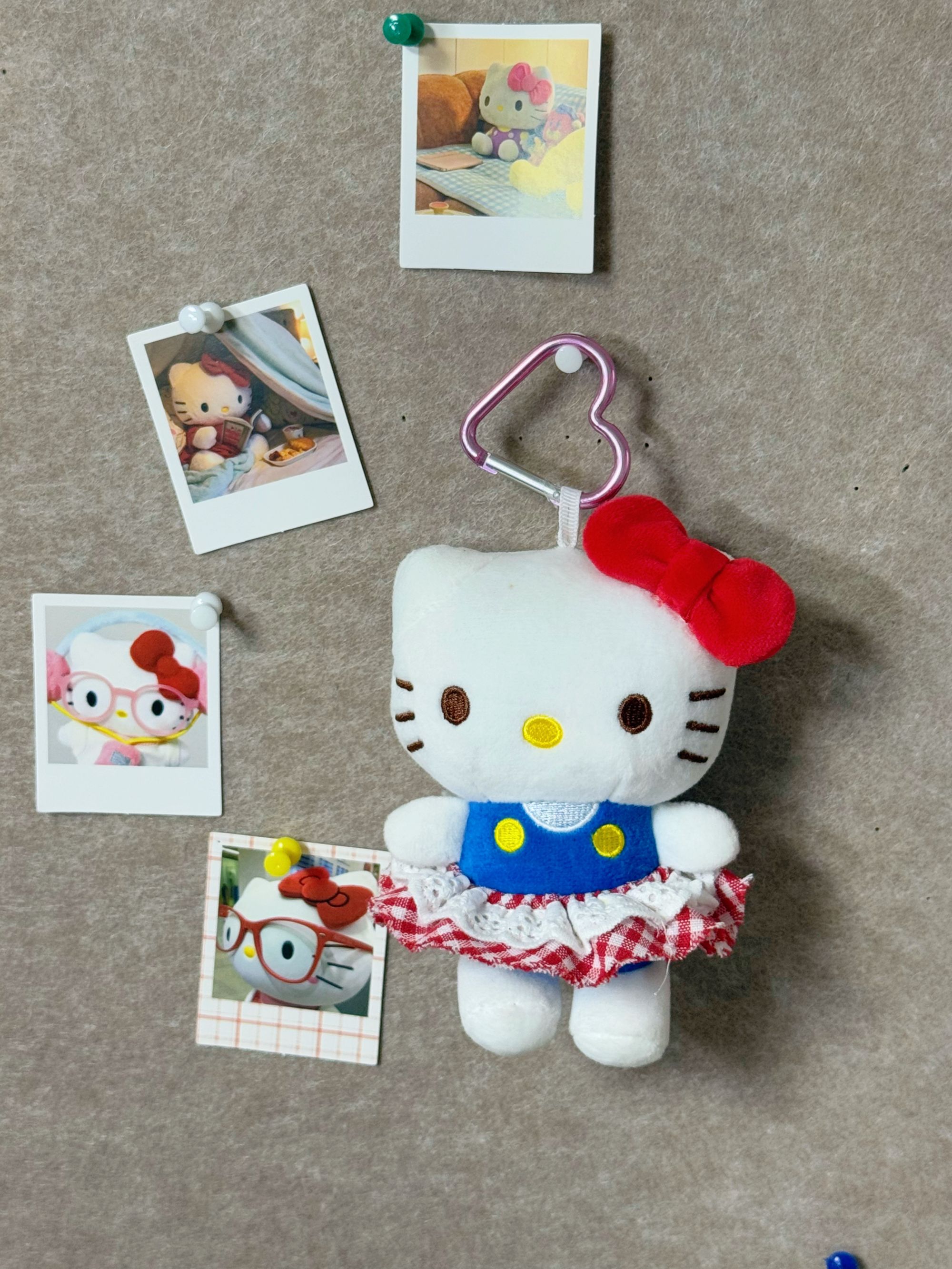 红格裙KT玩偶公仔钥匙扣包挂钥匙扣