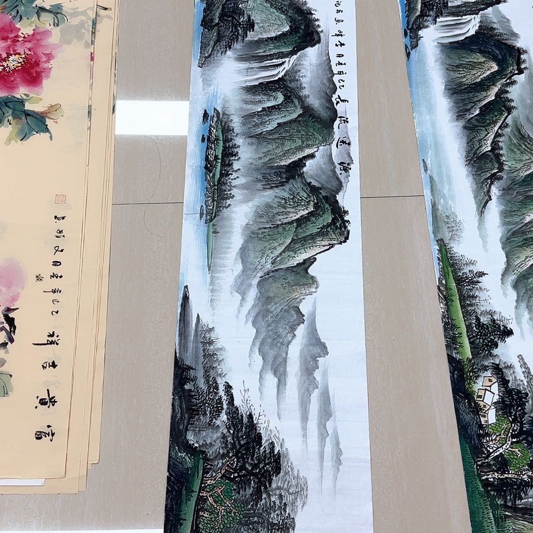 国画国画作品集一个人h