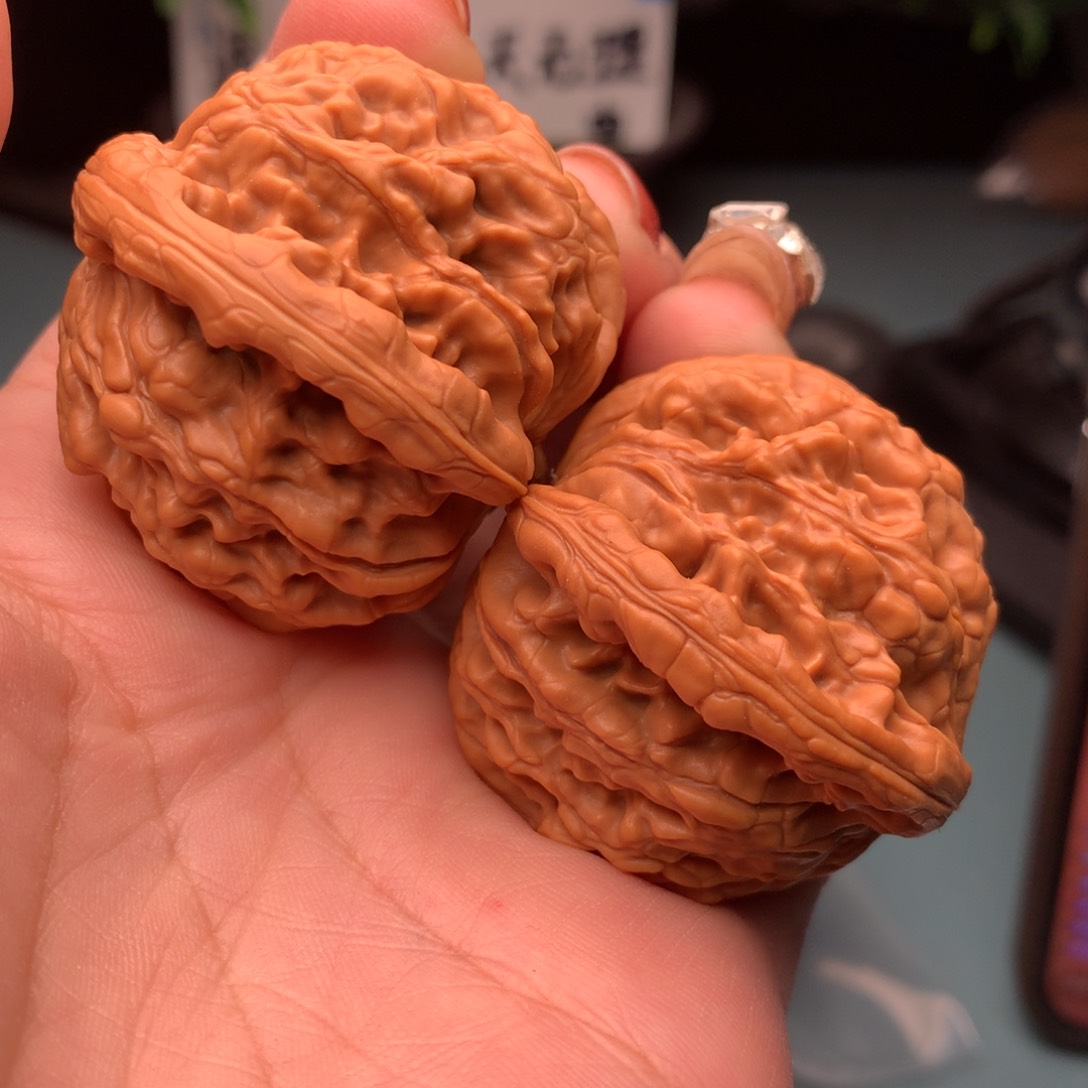 文玩核桃把件平**安至尊22