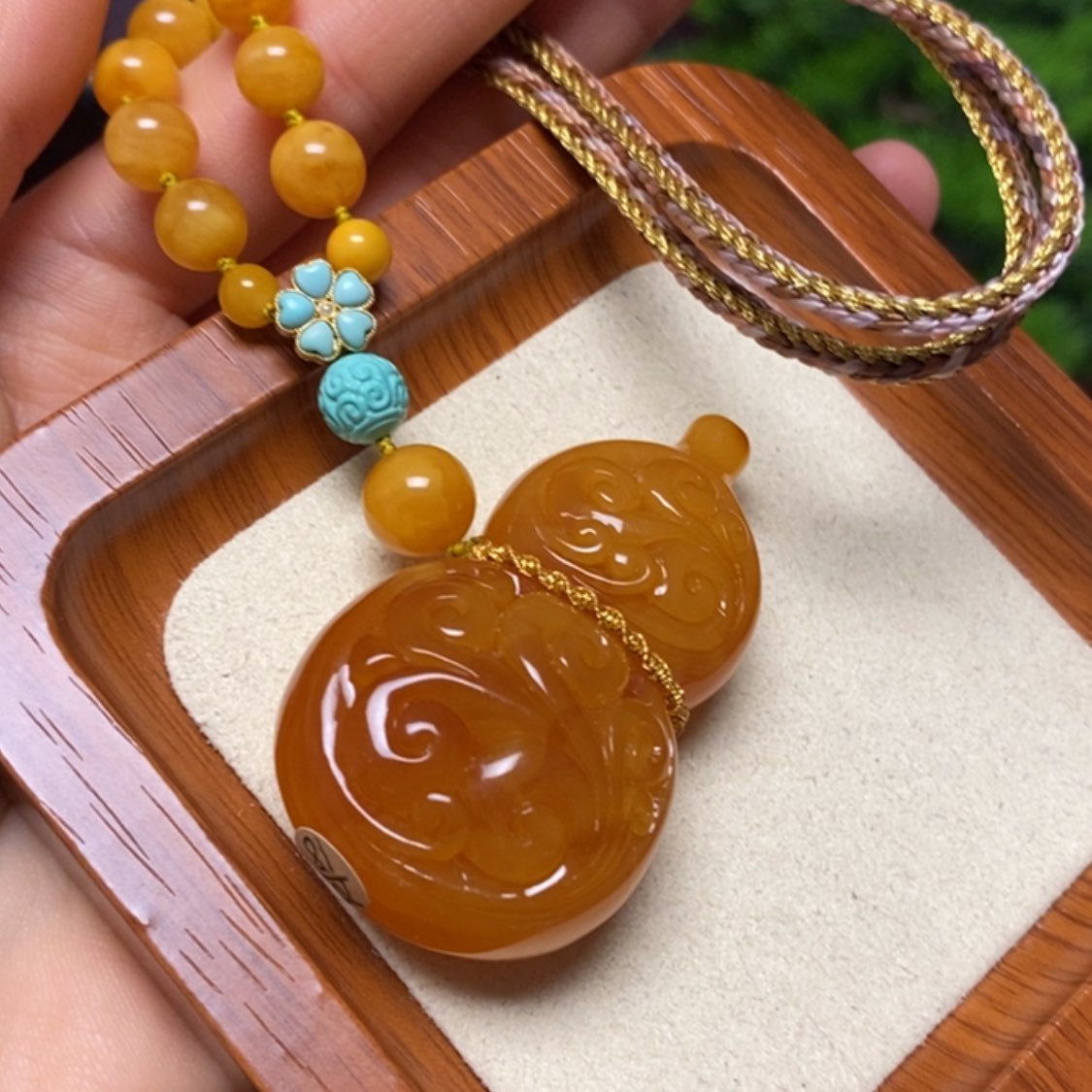 【闪购商品】蜜蜡颈饰未镶嵌项链