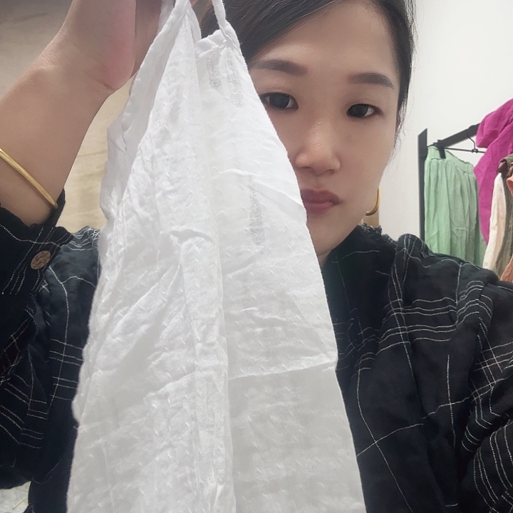 木***.棉0112白色吊带背心