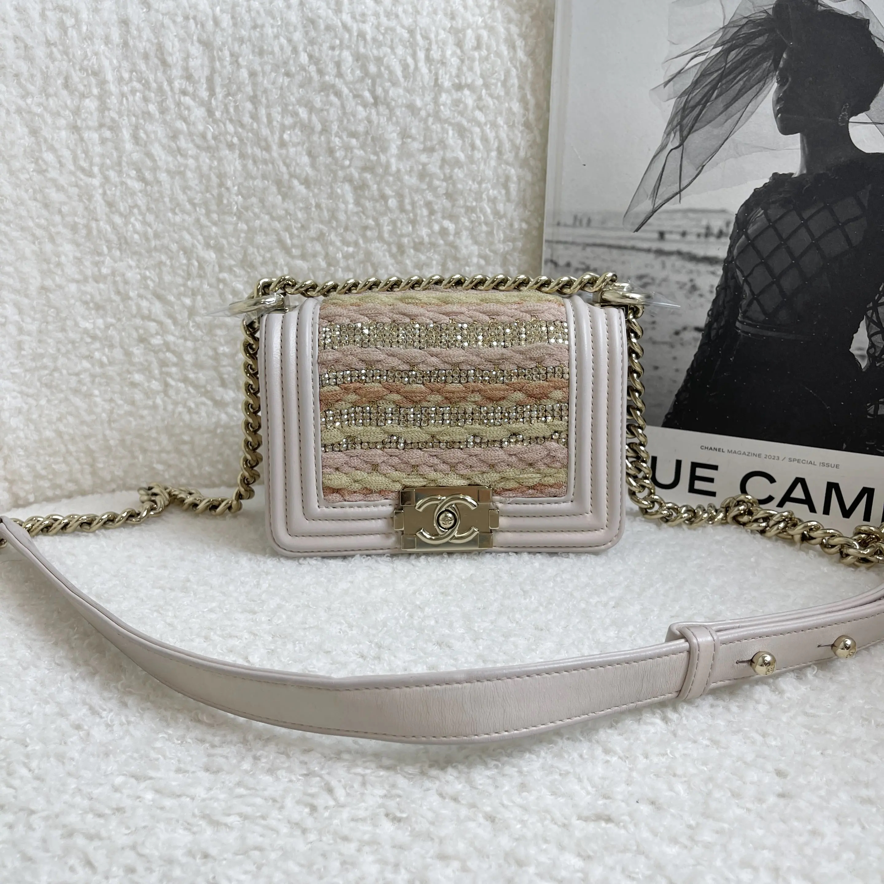 99新 Chanel/香奈儿 Leboy/60193819/12期免息/代卖服务