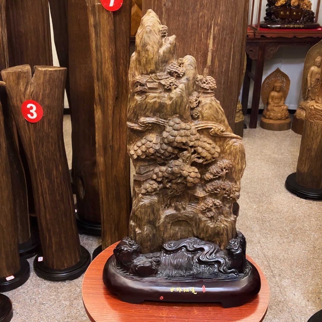 沉香沉香碎屑沉香材料雕刻