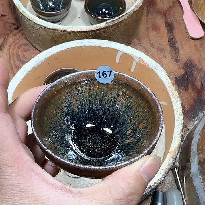 茶盏印春堂柴烧建盏