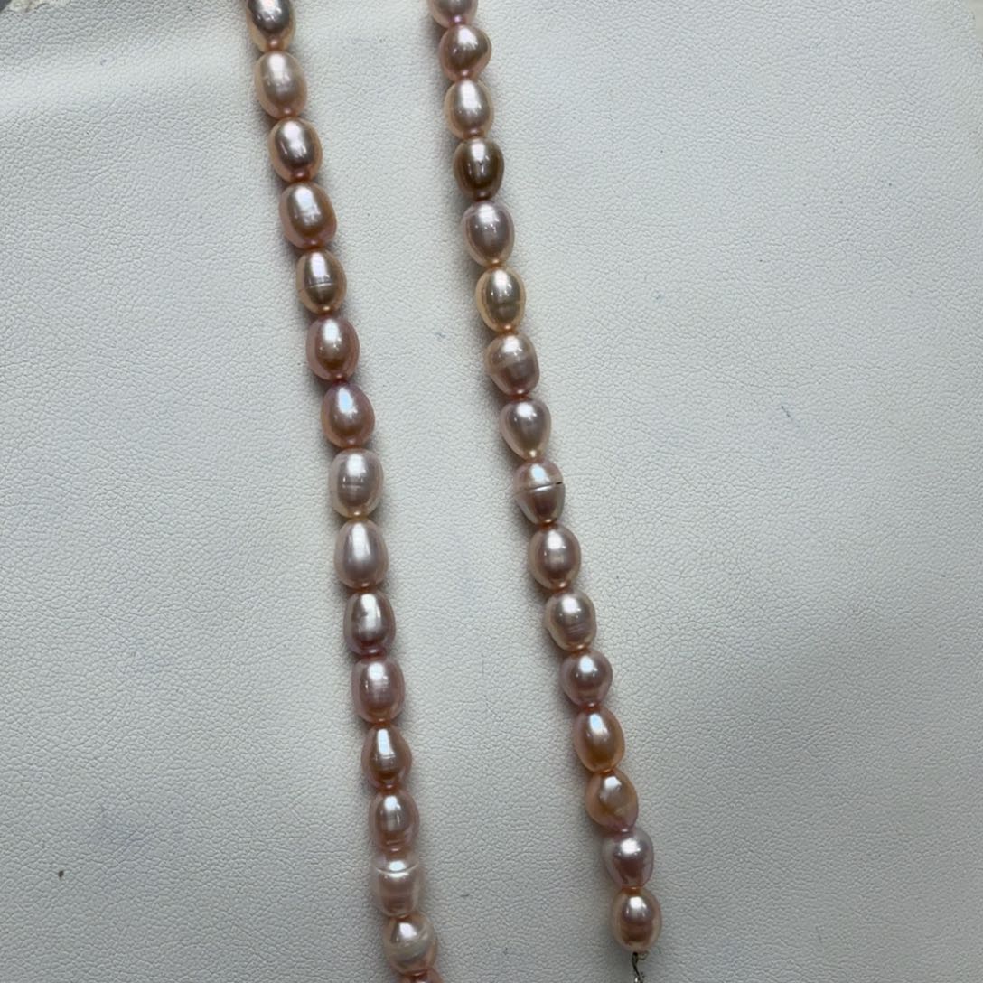 淡水珍珠颈饰合金10086