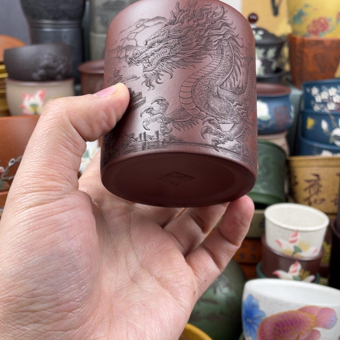 紫砂茶杯紫砂茶杯