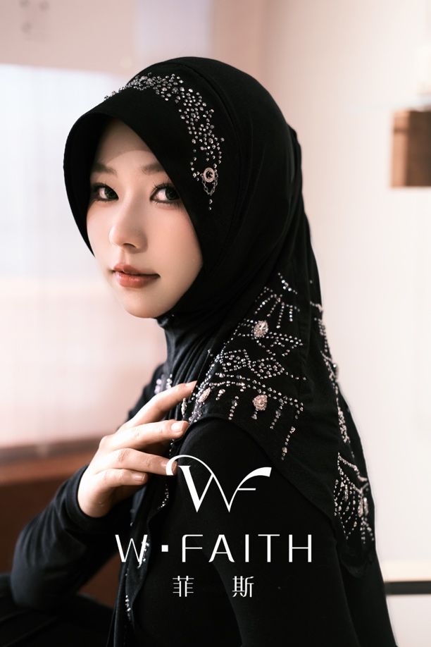 WFaith/菲斯新款“路榈”方便硬帽檐三角巾透气款方便头巾（不退换）