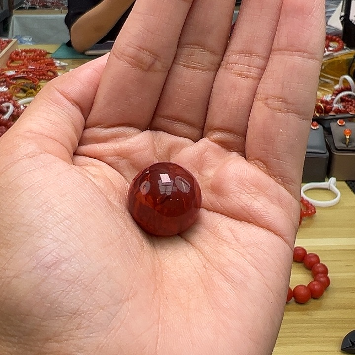 南红玛瑙多样性发一，卡18mm➕未镶嵌
