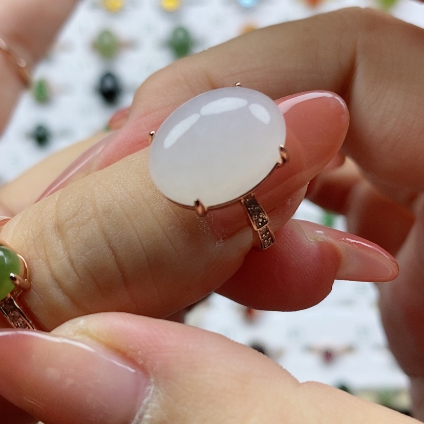 【闪购商品】和田玉戒指未镶嵌