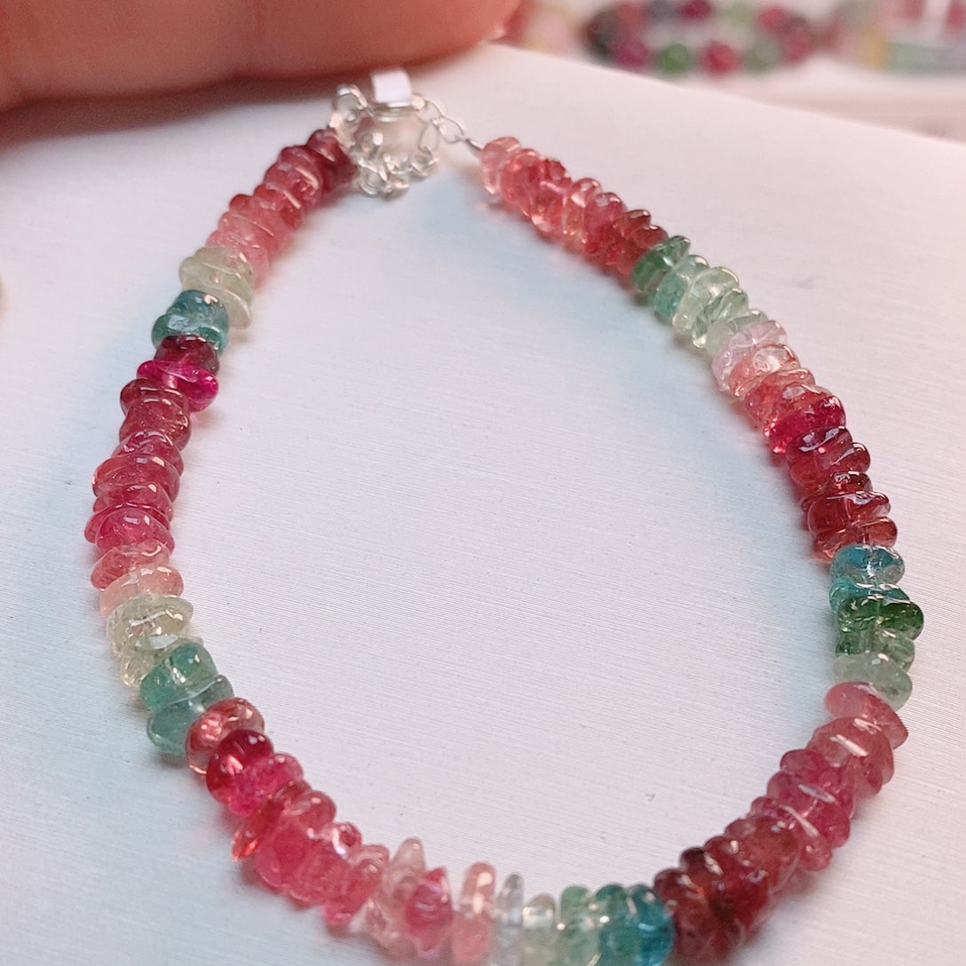 碧玺手链未镶嵌1号