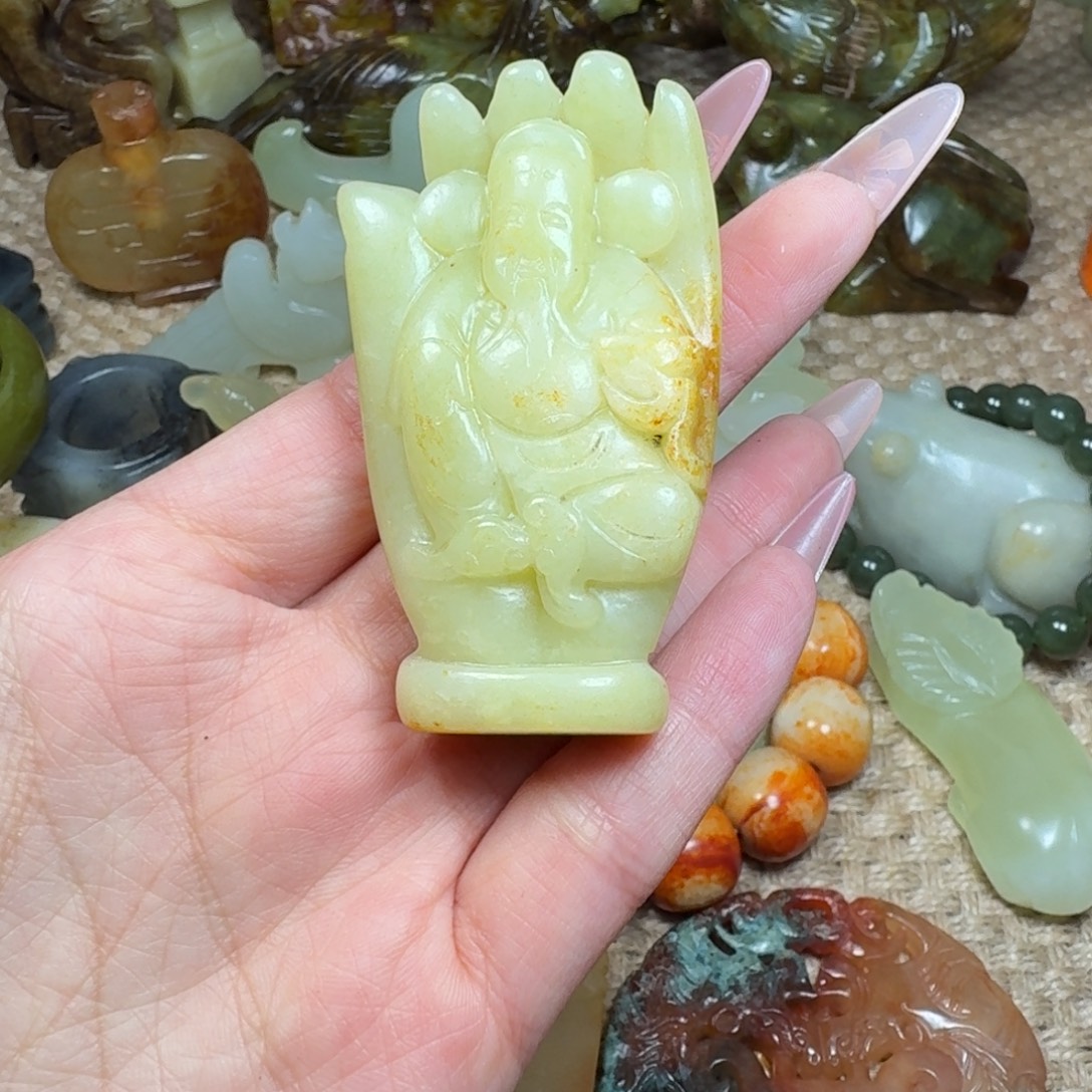 吊坠白玉菩提挂件