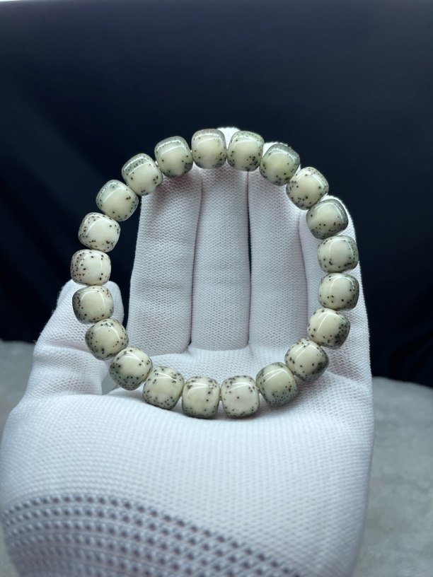 手串星月菩提绿背河豚半壁11x10桶